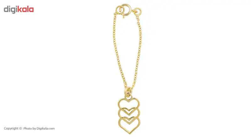 آویز ساعت طلا 18 عیار رزا مدل WTC110