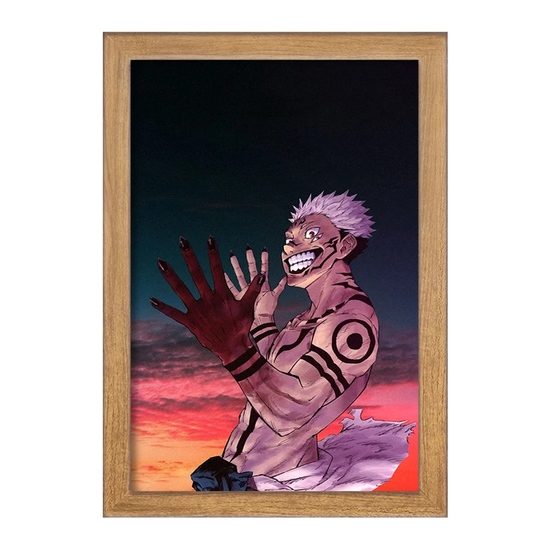 تابلو خندالو مدل ریومن سوکونا انیمه جوجوتسو کایزن  کد 11070