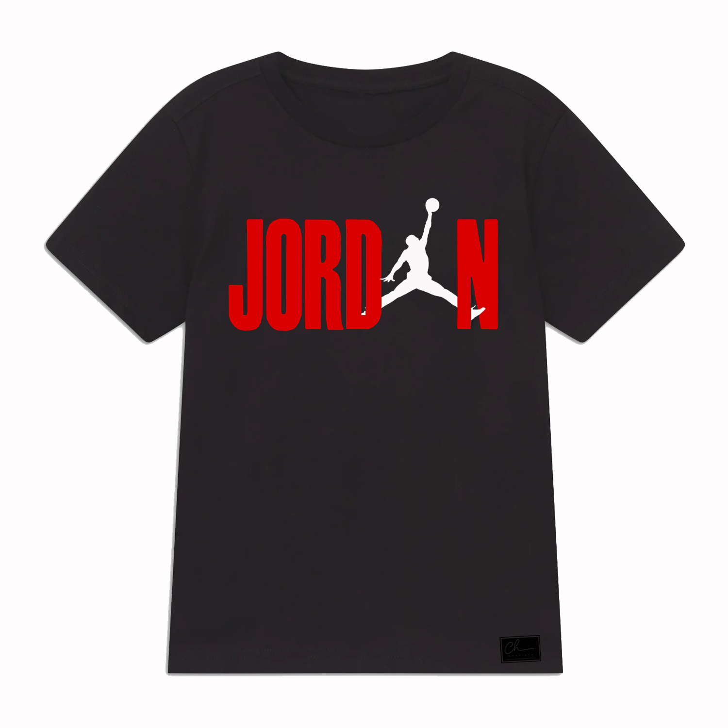 تی شرت پسرانه مدل J02 رنگ مشکی