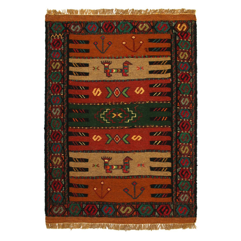 گلیم دستباف سرزمین فرش کد TKG193