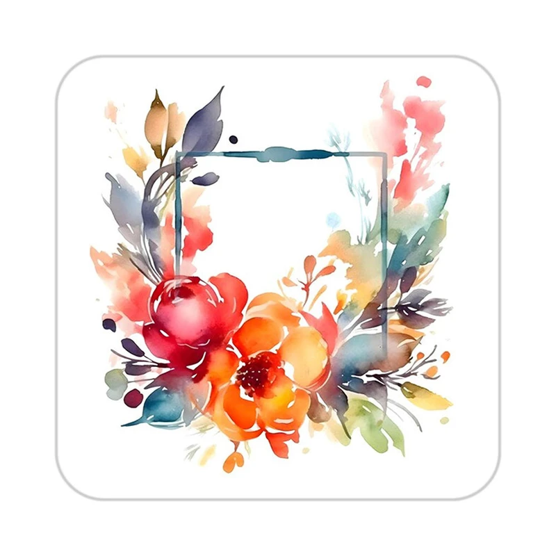 زیر لیوانی کاکتی طرح گل مدل mp19482