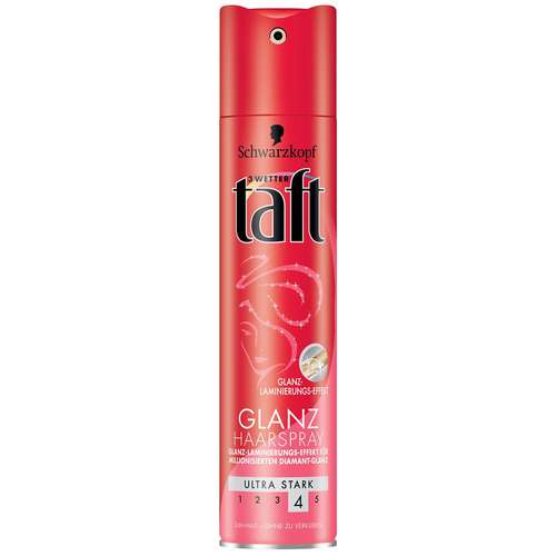 اسپری نگهدارنده حالت مو تافت مدل Glanz Haarspray حجم 250 میلی لیتر