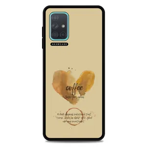 AKAM AMC-WSGA71-COFFEE-15 Cover For Samsung Galaxy A71