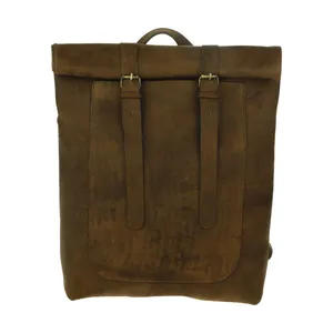 کوله پشتی چرم لانکا مدل 100023