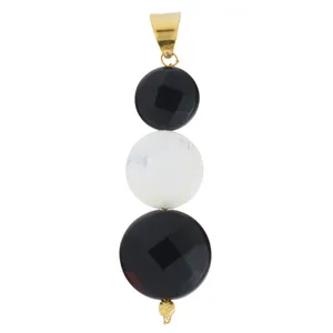 Maahak MM0455 Gold Necklace Pendant Plaque - Maya Maahak