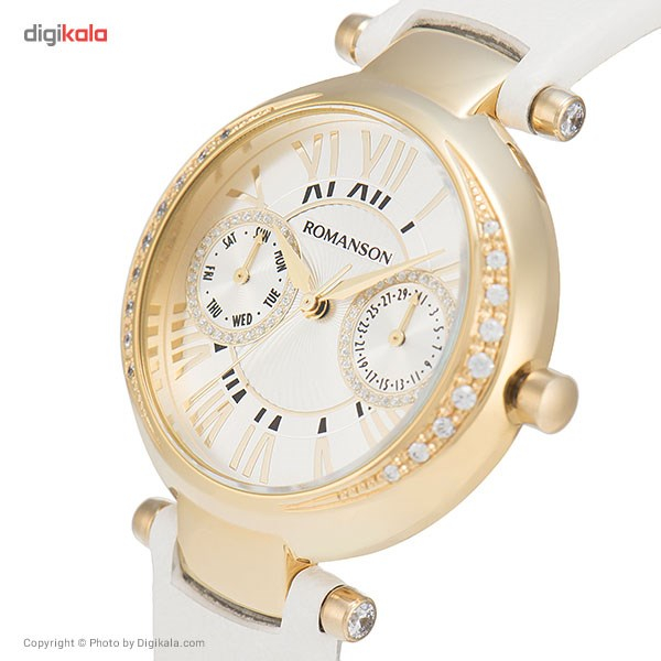 ساعت مچی عقربه ای زنانه رومانسون مدل RL2612QL2GAS1G