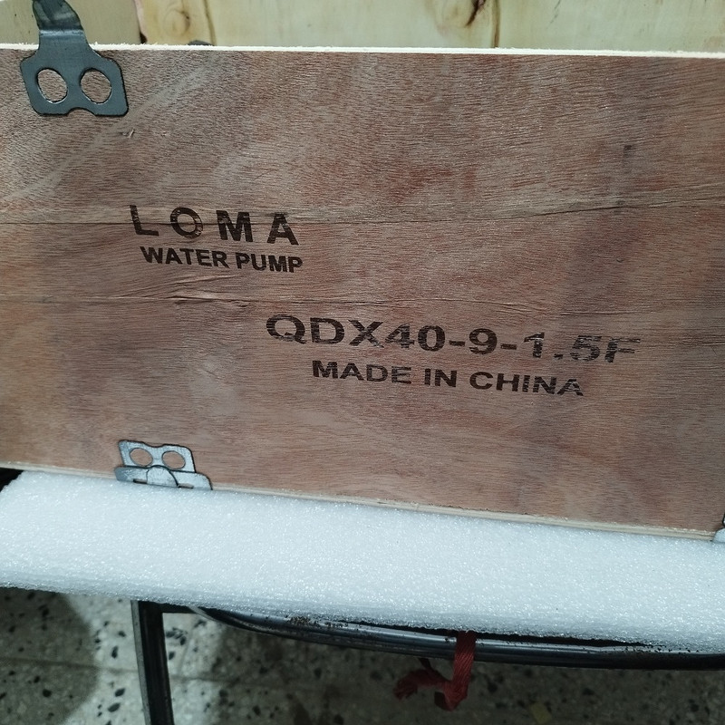 پمپ کف کش لوما مدل QDX40-9-1.5F پمپ کف کش لوما مدل QDX40-9-1.5F