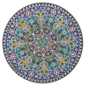 بشقاب میناکاری کد ZMN-25-211