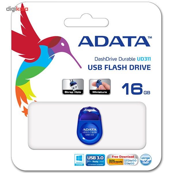 فلش مموری ای دیتا مدل DashDrive Durable UD311 ظرفیت 16 گیگابایت main 1 3