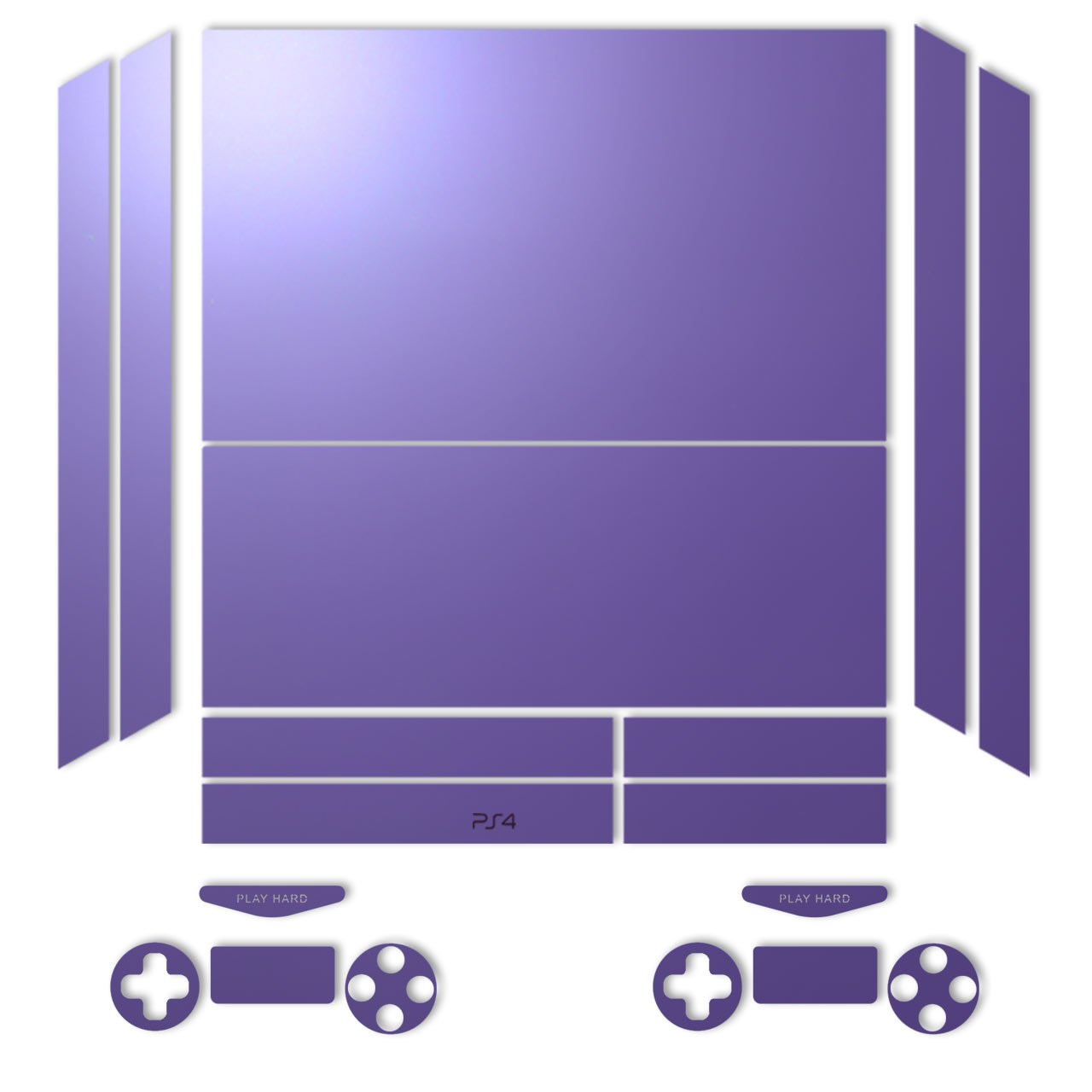 برچسب ماهوت مدل Purple Color  Special  مناسب برای کنسول بازی PS4