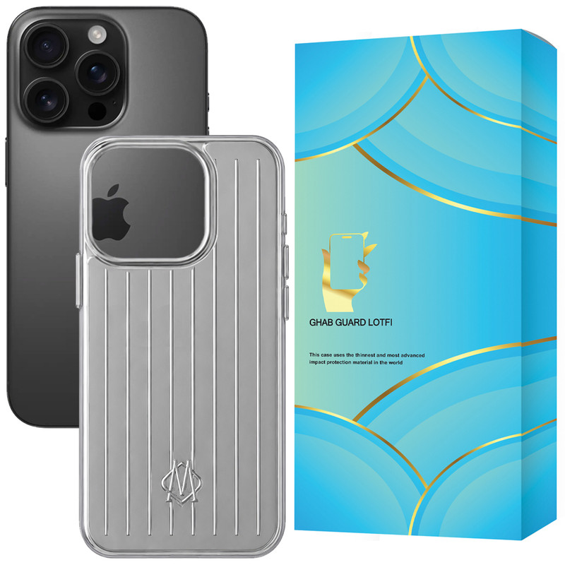 کاور قاب گارد لطفی مدل RIMOWA مناسب برای گوشی موبایل اپل iPhone 16 Pro

