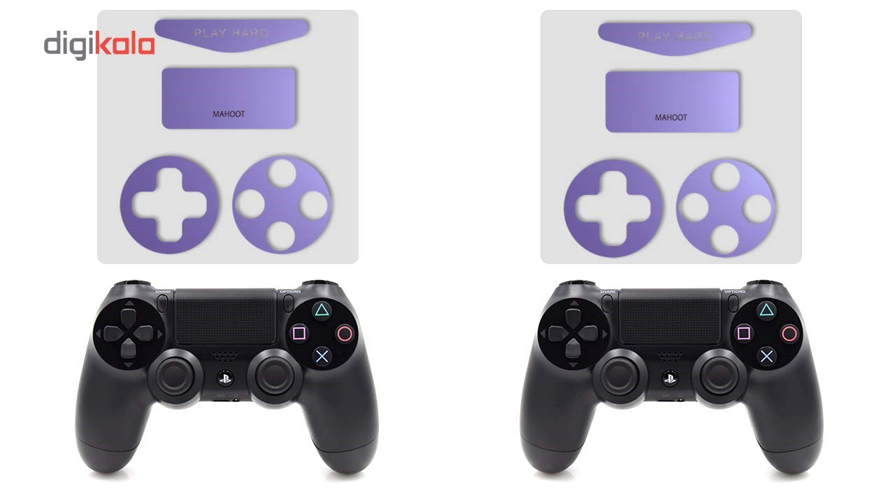 برچسب ماهوت مدل Purple Color Special مناسب برای کنسول بازی PS4