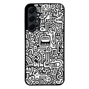 AKAM AMC-WSGA55-DOODLE15 Cover For Samsung Galaxy A55
