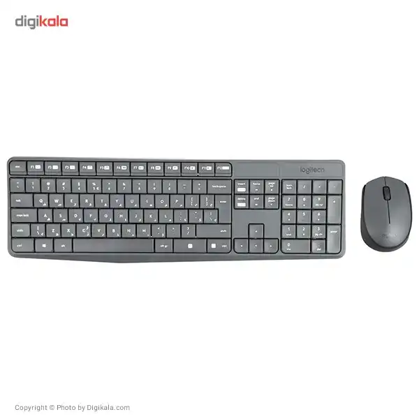 کیبورد و ماوس بی سیم لاجیتک مدل MK235