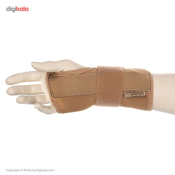 مچ بند طبی دست راست پاک سمن مدل Neoprene CTS With Hard bar سایز بسیار بزرگ
