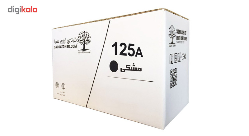 تونر مشکی سدرا مدل 125A
