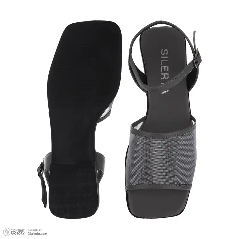 صندل زنانه سیلرتا مدل N17 رنگ طوسی