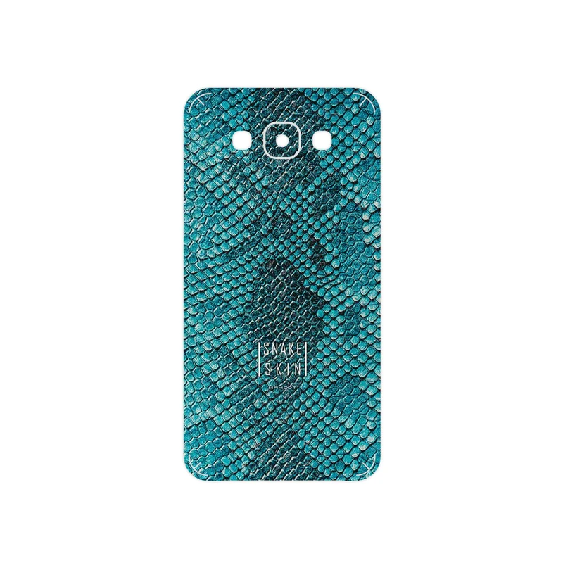 برچسب پوششی ماهوت مدل Blue Snake Skin مناسب برای گوشی موبایل سامسونگ Galaxy E7