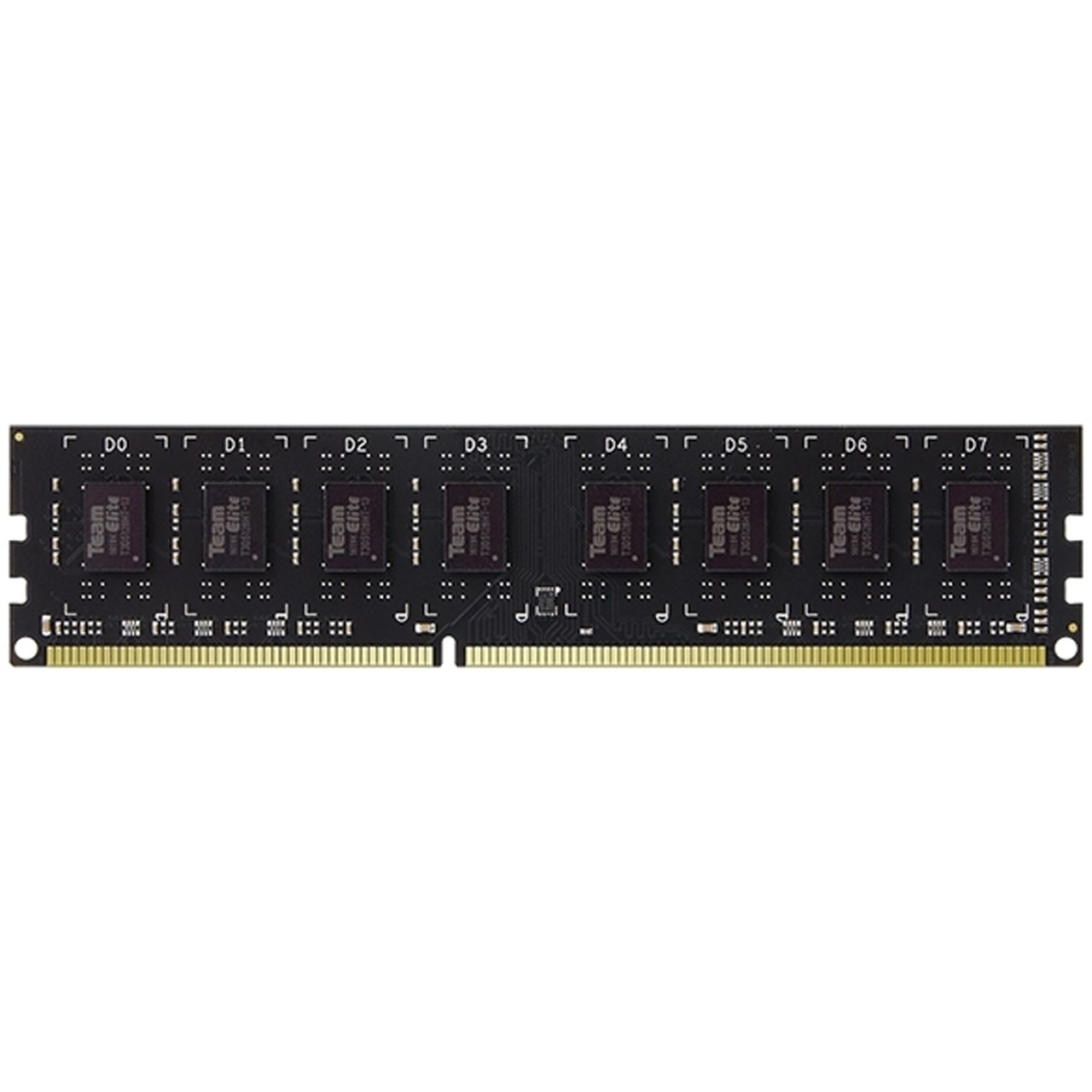 رم دسکتاپ DDR3 تک کاناله 1600 مگاهرتز CL11 تیم گروپ مدل Elite ظرفیت 2 گیگابایت