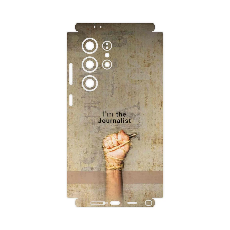 برچسب پوششی ماهوت مدل Journalist-FullSkin مناسب برای گوشی موبایل سامسونگ Galaxy S24 Ultra