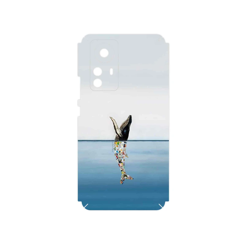 برچسب پوششی ماهوت مدل Collage of Sea Trash مناسب برای گوشی موبایل شیائومی 12 Pro