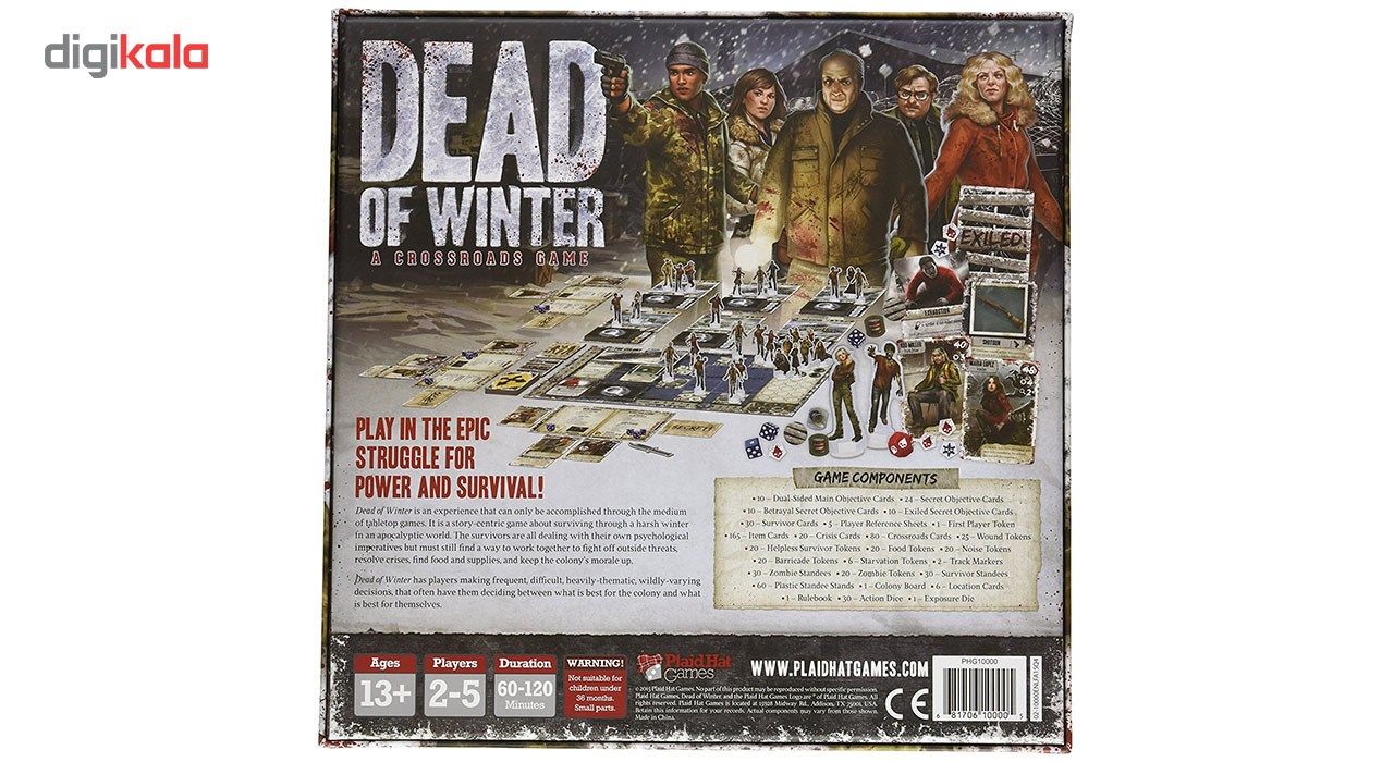 بازی رومیزی پلید هت گیمز مدل Dead of Winter