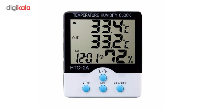 دماسنج و رطوبت سنج محیط اچ تی سی مدل 2A