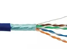 دی لینک کابل شبکه CAT5E دارای فویل با روکش پی وی سی NCB-5ESBLUR-305