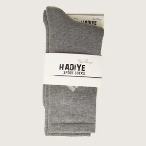 جوراب ورزشی ساق بلند مردانه مدل حوله‌ای