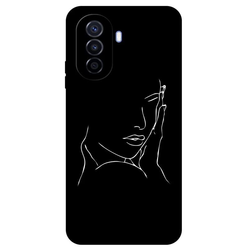 کاور مگافون طرح دخترانه مدل 8153 مناسب برای گوشی موبایل هوآوی Nova Y70 