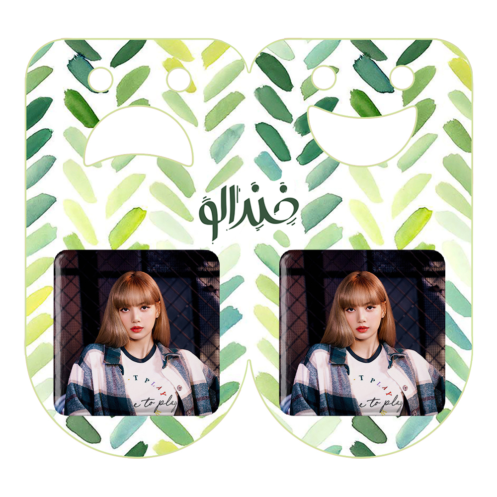 پیکسل خندالو مدل لیسا بلک پینک کد 14305 به همراه مگنت