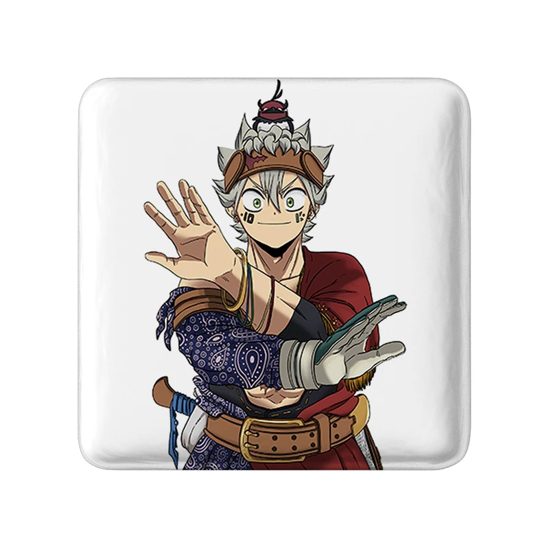 مگنت خندالو طرح آستا انیمه بلک کلاور Black Clover کد 10254