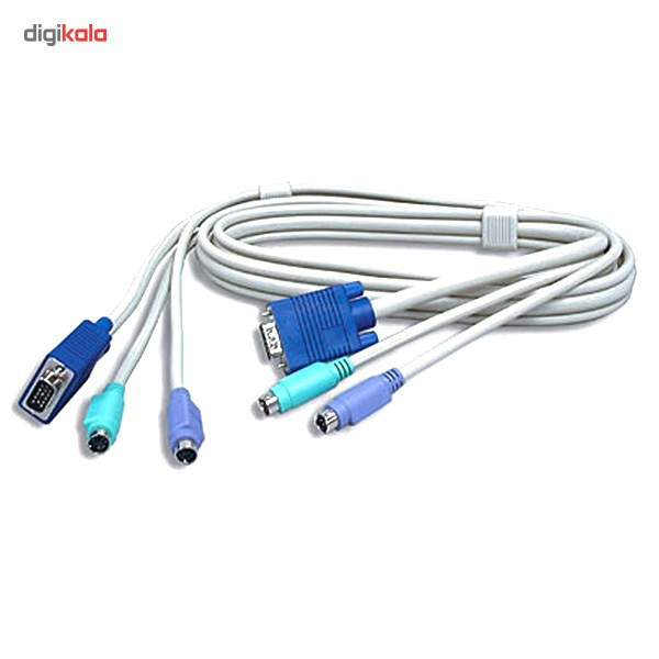 PS2 کابل 1.8 متری KVM ترندنت مدل TK-C06 1