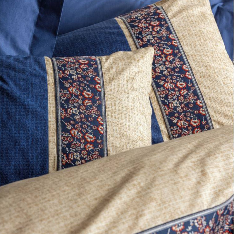 سرویس روتختی کاتن باکس مدل Rayen Lacivert دو نفره 4 تکه