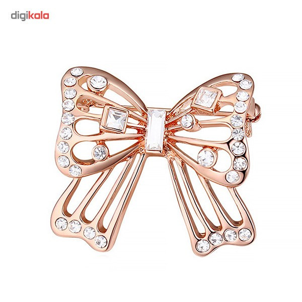 گل سینه روزینی مدل Br10