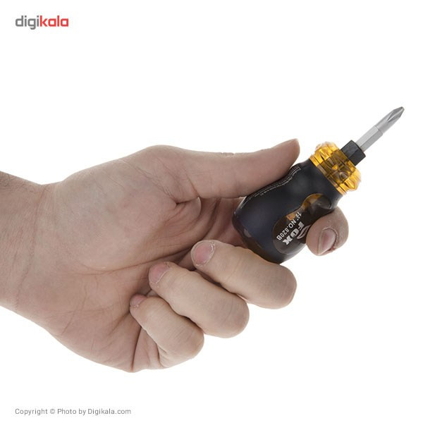 پیچ گوشتی دوطرفه مشتی سایز 1/2 اینچ فاکس مدل 820B