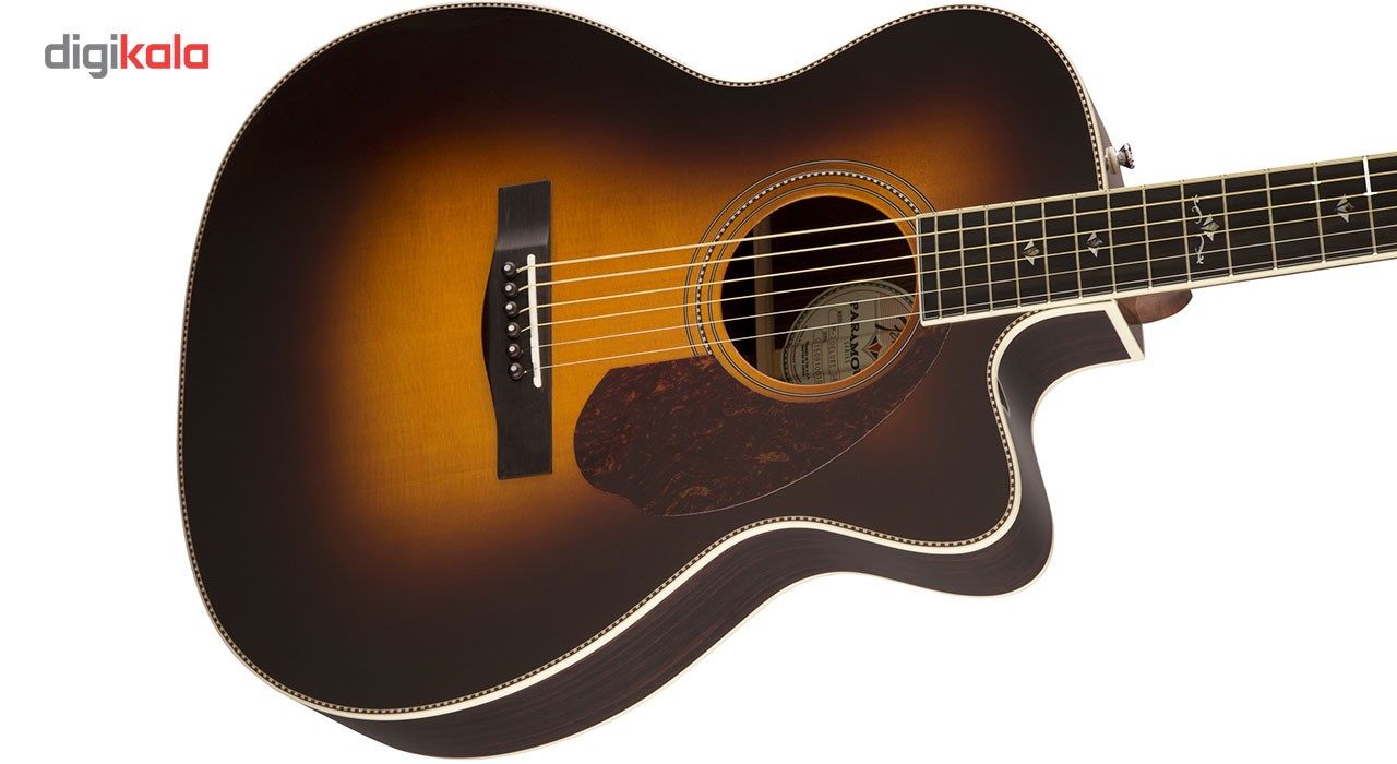 گیتار آکوستیک فندر مدل PM-3 Deluxe Triple-0 Vintage Sunburst