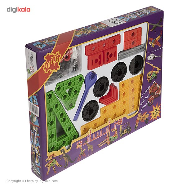 ساختنی فکر آذین مدل هزار سازه 85 قطعه