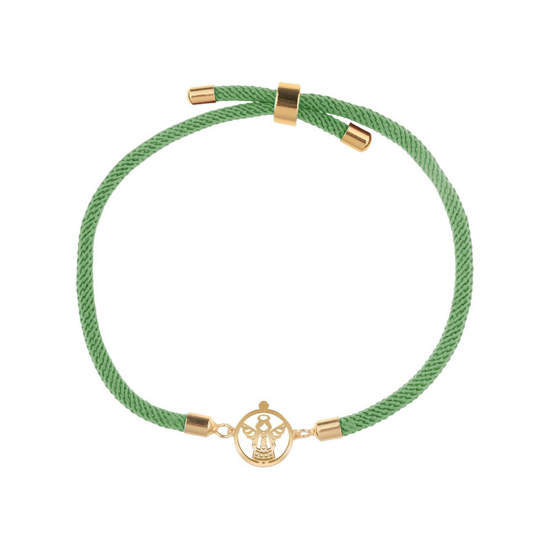 دستبند طلا 18 عیار زنانه مدوپد مدل فرشته کد D33-10167