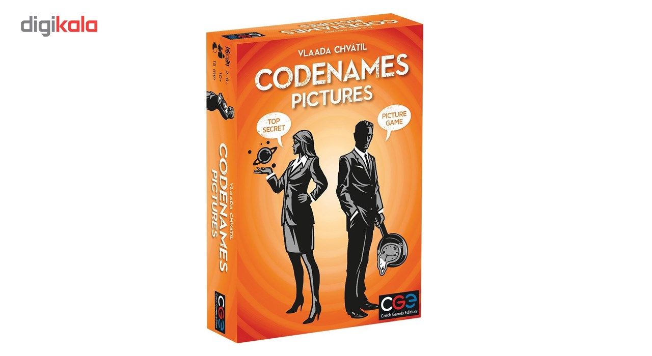 بازی فکری سی جی ای مدل Codenames Pictures -  - 3