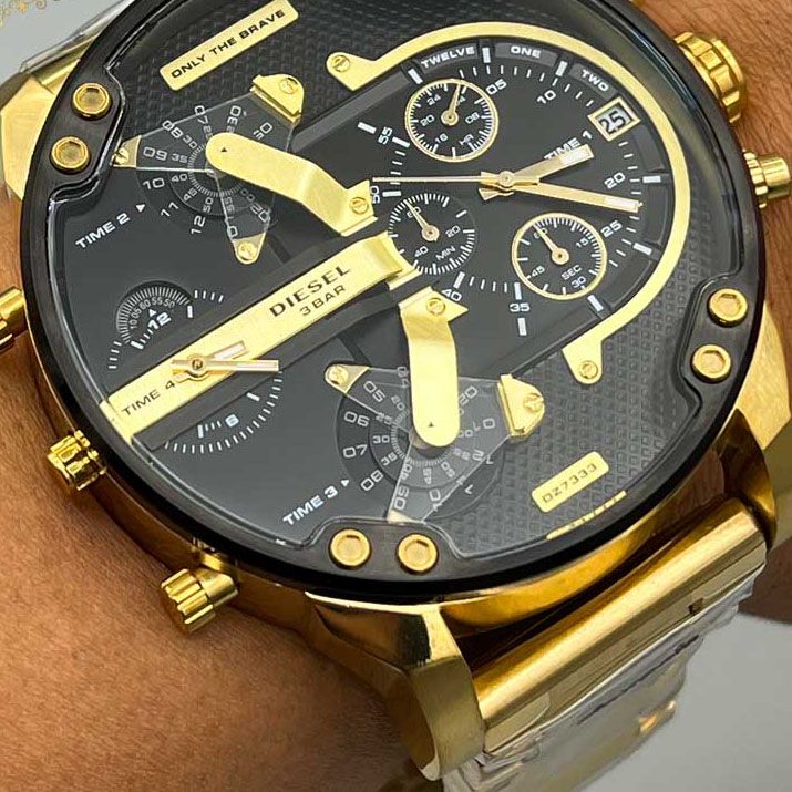 ساعت مچی عقربهای مردانه دیزل مدل 7 موتوره کد 27889 - - 3