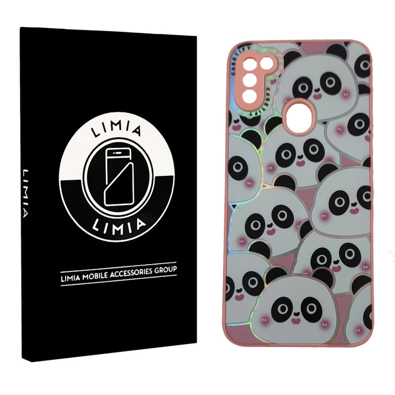 کاور لیمیا مدل فانتزی لنزدار طرح عروسکی شبرنگی مناسب برای گوشی موبایل سامسونگ Galaxy A11