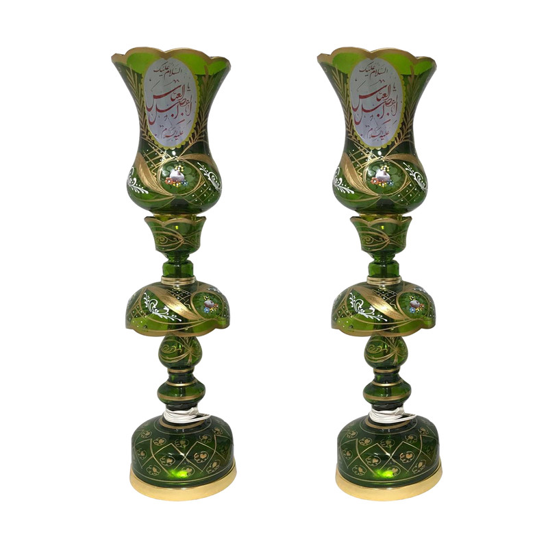 شمعدان مدل HZ372 بسته دو عددی