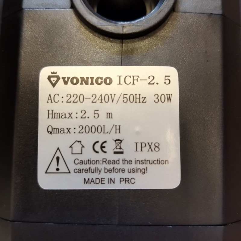 پمپ آبنما ونیکو مدل ICF-2.5