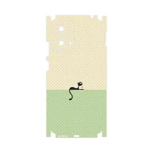 MAHOOT Minimal Internet Cat Icon-FullSkin Cover Sticker for Motorola Moto G24