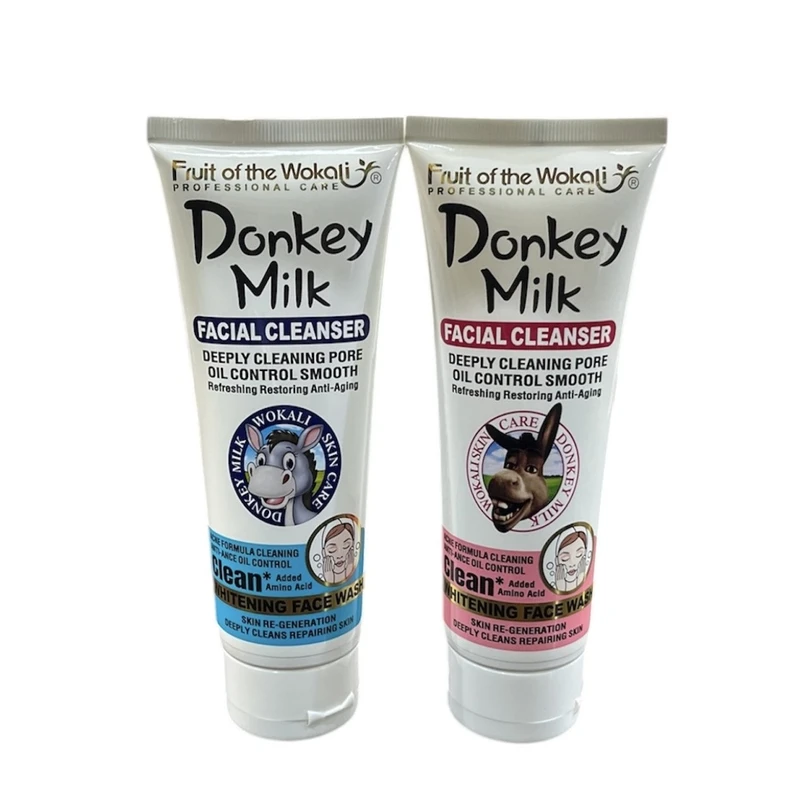 فوم شستشوی صورت وکالی مدل شیرالاغ حجم ۱۵۰ میلی لیتر بسته ی ۲ عددی