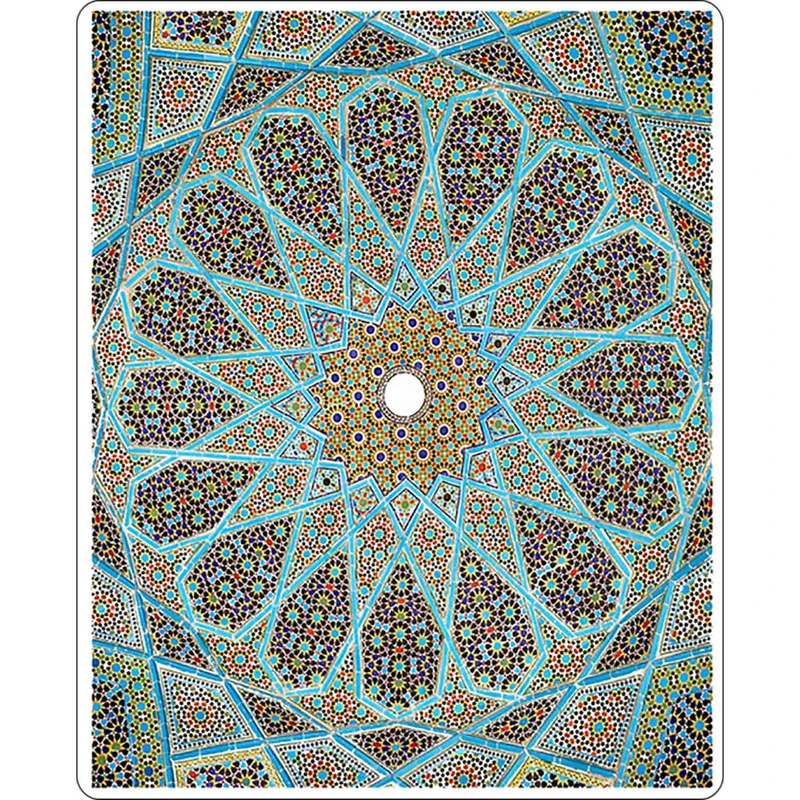 استیکر لپ تاپ طرح IRANIAN  Mosaic Tile Pattern  copy کد ST991