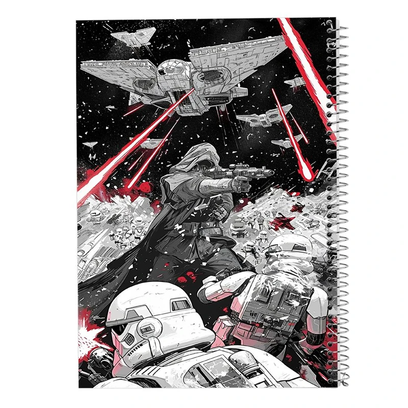 دفتر لیست خرید 50 برگ مدوپد مدل جنگ ستارگان (starwars) کد DF14997