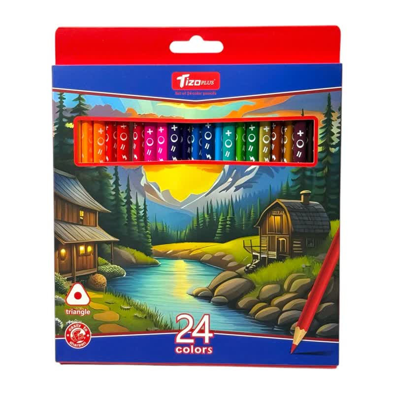 مداد رنگی 24 رنگ تیزو کد 4246