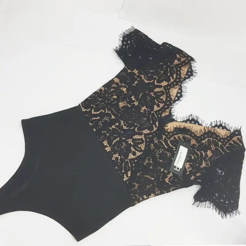 بادی آستین کوتاه زنانه بوهو مدل tzz94290